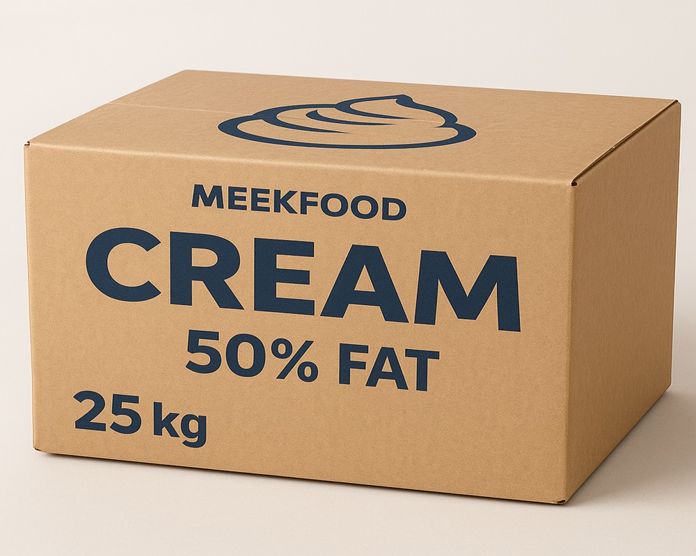 MEEKFOOD Dairy Cream 50% Fat in 25kg packaging
