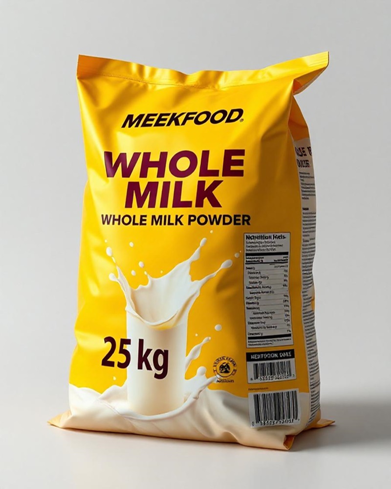 MEEKFOOD Whole Milk Powder 25kg export packaging
